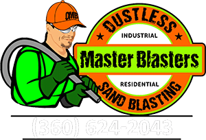 dustless master blasters logo